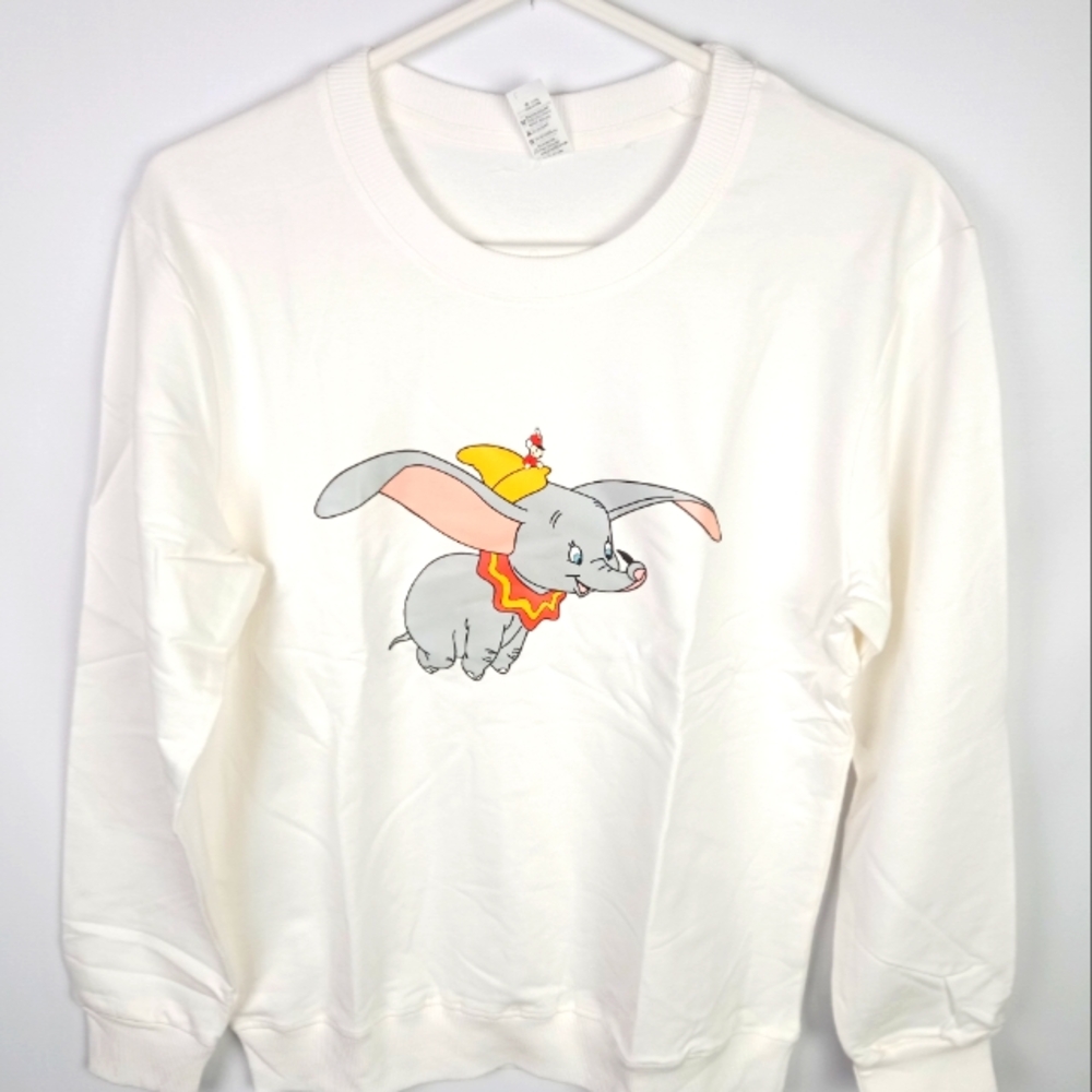 NWOT white sweatshirt L size